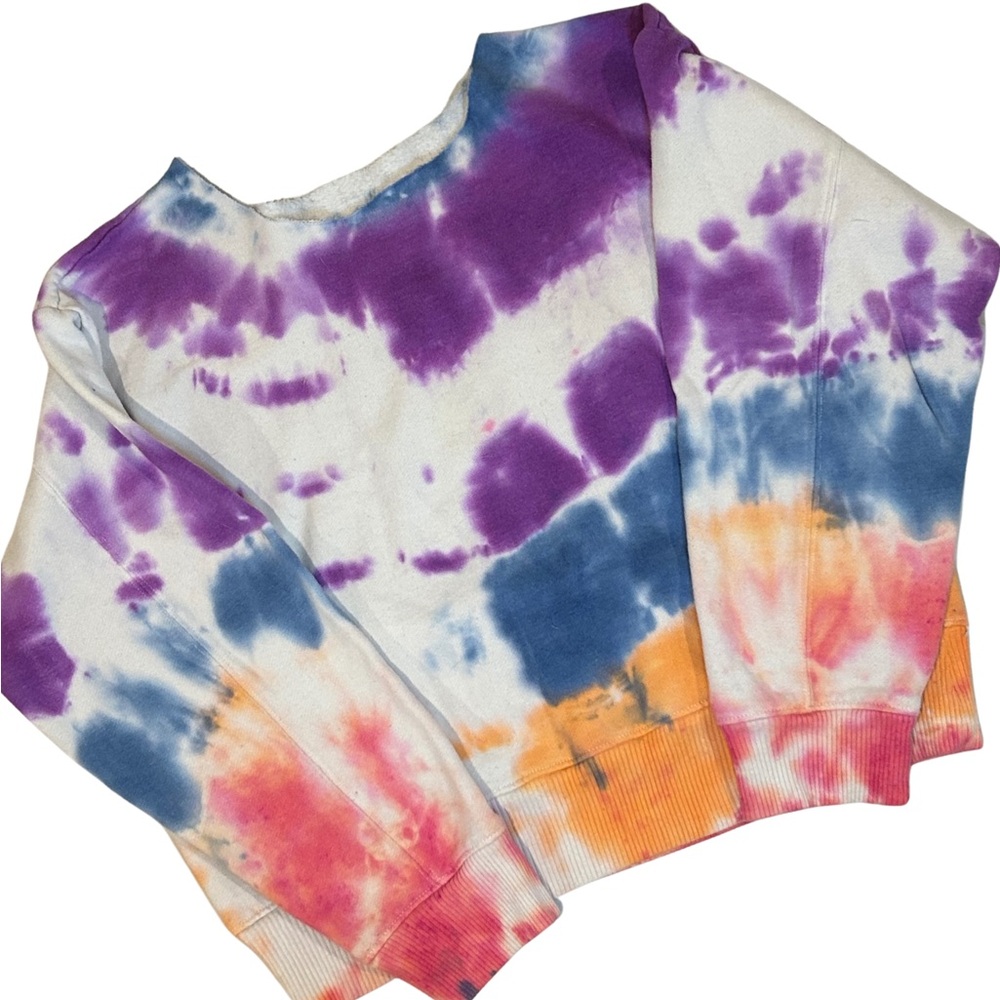 Women’s Size X-Small | Vibrant Tie-Dye Sweatshirt